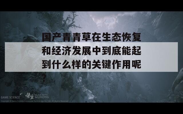 國(guó)產(chǎn)青青草在生態(tài)恢復(fù)和經(jīng)濟(jì)發(fā)展中到底能起到什么樣的關(guān)鍵作用呢？