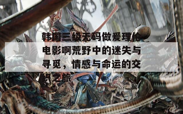 韓國(guó)三級(jí)無(wú)碼做爰理倫電影啊荒野中的迷失與尋覓，情感與命運(yùn)的交織之旅