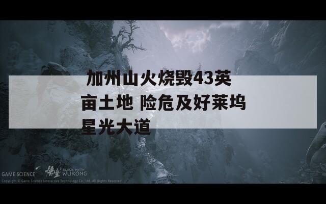  加州山火燒毀43英畝土地 險(xiǎn)危及好萊塢星光大道