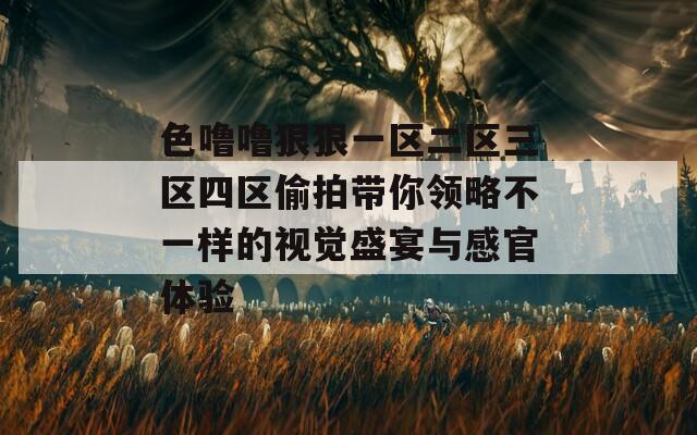 色嚕嚕狠狠一區(qū)二區(qū)三區(qū)四區(qū)偷拍帶你領(lǐng)略不一樣的視覺盛宴與感官體驗