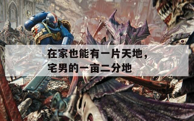 在家也能有一片天地，宅男的一畝二分地