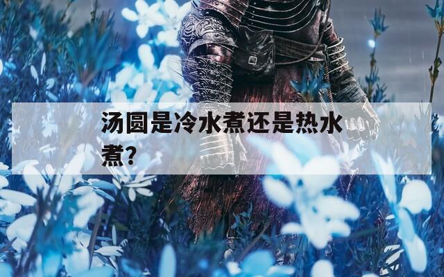 湯圓是冷水煮還是熱水煮？