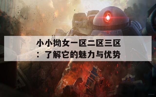小小拗女一區(qū)二區(qū)三區(qū)：了解它的魅力與優(yōu)勢(shì)