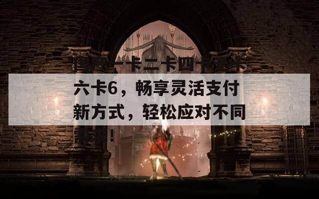 國產(chǎn)一卡二卡四卡無卡六卡6，暢享靈活支付新方式，輕松應(yīng)對(duì)不同需求！