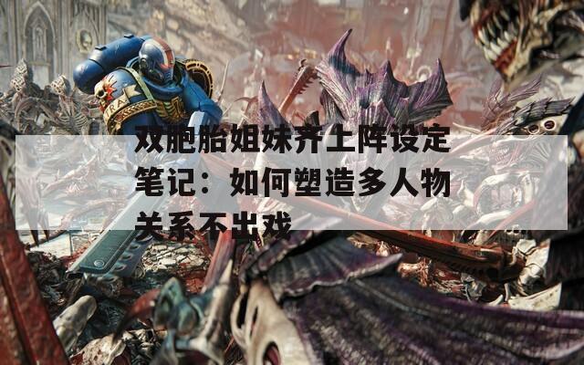 雙胞胎姐妹齊上陣設(shè)定筆記：如何塑造多人物關(guān)系不出戲