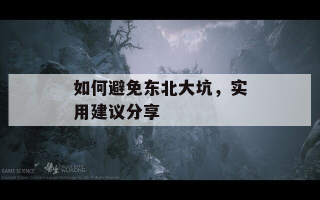 如何避免東北大坑，實(shí)用建議分享