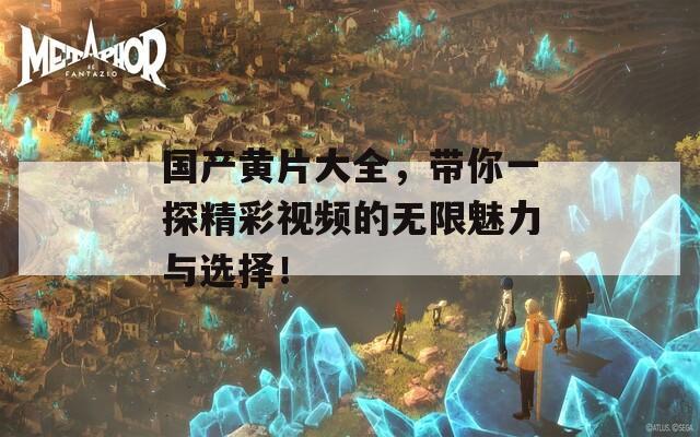 國產(chǎn)黃片大全，帶你一探精彩視頻的無限魅力與選擇！