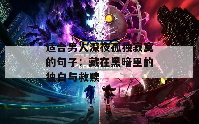 適合男人深夜孤獨寂寞的句子：藏在黑暗里的獨白與救贖