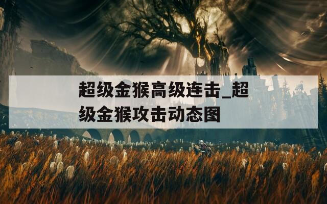 超級金猴高級連擊_超級金猴攻擊動態(tài)圖