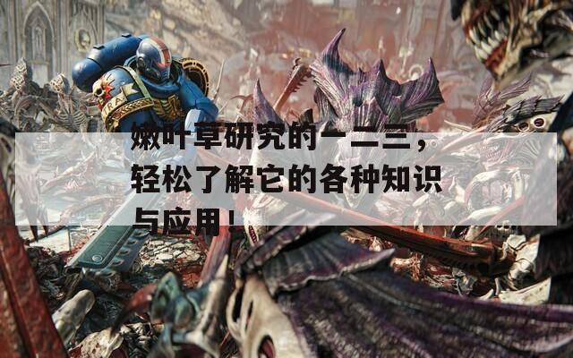 嫩葉草研究的一二三，輕松了解它的各種知識(shí)與應(yīng)用！